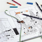Leuchtturm 1917-Leuchtturm1917 Medium (A5) 112 Pages 150 Gsm Sketchbook Eskiz Defteri Forest Green 370355-Çizgisiz (Düz)-5-fleurdirect.live