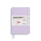 Leuchtturm 1917-Leuchtturm1917 Orta Boy (A5) 12 Aylık Ajanda Ve Not Defteri (çizgili) 2026 Sert Kapak, İngilizce, Lilac372651-Özel Defterler-1-fleurdirect.live