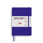 Leuchtturm 1917-Leuchtturm1917 Orta Boy (A5) 12 Aylık Ajanda Ve Not Defteri (çizgili) 2026 Yumuşak Kapak, İngilizce, Ink Mavi 372681-Özel Defterler-1-fleurdirect.live