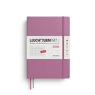 Leuchtturm 1917-Leuchtturm1917 Orta Boy (A5) 12 Aylık Günlük Ajanda (Noktalı) 2026 Sert Kapak, İngilizce, Dusty Rose372781-Özel Defterler-1-fleurdirect.live