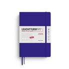 Leuchtturm 1917-Leuchtturm1917 Orta Boy (A5) 12 Aylık Günlük Ajanda (çizgili) 2026 Sert Kapak, İngilizce, Ink Mavi 372777-Özel Defterler-1-fleurdirect.live