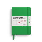 Leuchtturm 1917-Leuchtturm1917 Orta Boy (A5) 18 Aylık Haftalık Ajanda 2026 Sert Kapak, İngilizce, Spring Leaf372811-Özel Defterler-1-fleurdirect.live