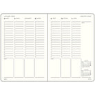 Leuchtturm 1917-Leuchtturm1917 Orta Boy (A5) Akademik 18 Aylık Hafta Ajandası 2026 Sert Kapak, İngilizce, Siyah 372815-Özel Defterler-2-fleurdirect.live