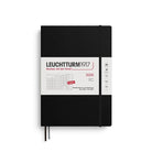 Leuchtturm 1917-Leuchtturm1917 Tablet Boy (B5) 16 Aylık Ajanda Ve Not Defteri (çizgili) 2026 Yumuşak Kapak, İngilizce, Siyah 372784-Özel Defterler-1-fleurdirect.live