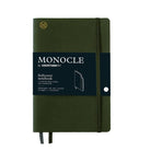 Leuchtturm1917 X Monocle Limited Edition Defter B6, Yumuşak Kapak, 128 Noktalı Sayfa Olive 369724