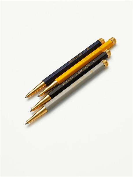 Leuchtturm 1917-Leuchtturm 1917 X Monocle Drehgriffel Tükenmez Kalem Sarı 363382-Tükenmez Kalem-7-fleurdirect.live