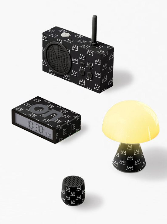 Lexon-Flip + Alarm Saat X X Jean Michel Basquiat Crown-Alarm Saatler-5-fleurdirect.live