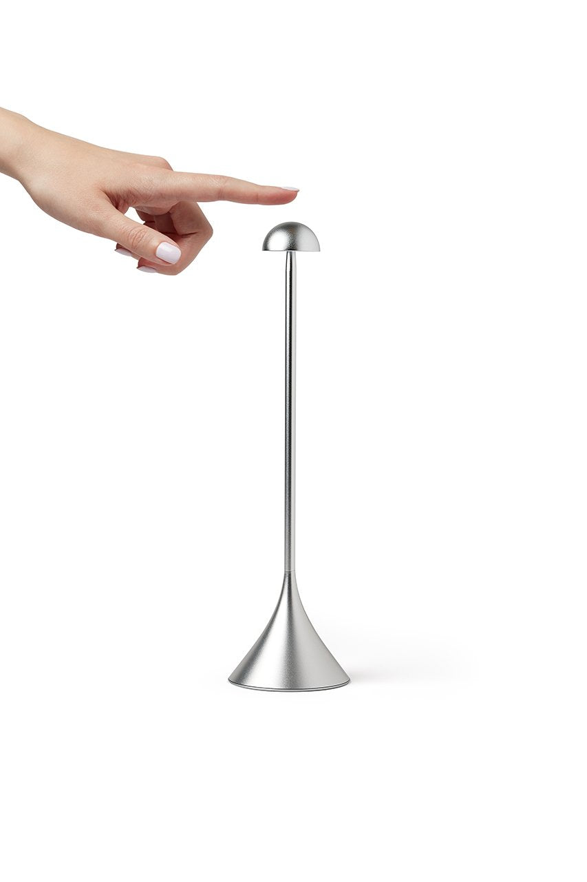 Lexon-Steli Dome Led Masa Lambası Alüminyum-Masa Lambası-3-fleurdirect.live