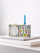 Lexon-Tykho 3 Bluetooth Hoparlör Ve Radyo X Keith Haring Happy-Taşınabilir Hoparlör-2-fleurdirect.live