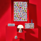 Lexon-Tykho 3 Bluetooth Hoparlör Ve Radyo X Keith Haring Happy-Taşınabilir Hoparlör-4-fleurdirect.live
