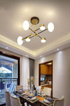 Buzlu Camlı Led Avize(6 Lı) - 0