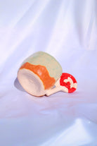 Lily & Loly Ceramics-Lolipop Kulplu Kumsal Efektli, El Yapımı Tasarım Kupa 200 Ml-Bardak-4-fleurdirect.live
