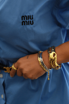 Linya Jewellery-Aruna Kalın Kelepçe Bileklik Gold-Bileklik-2-fleurdirect.live