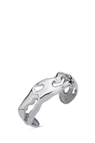 Linya Jewellery-Aruna Kalın Kelepçe Bileklik Gümüş-Bileklik-1-fleurdirect.live