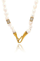 Linya Jewellery-Bayem Taşlı İnci Kolye-Kolye-1-fleurdirect.live
