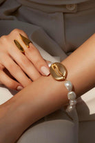 Linya Jewellery-Berla Midye İnci Bileklik-Bileklik-4-fleurdirect.live