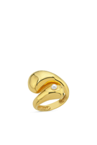 Linya Jewellery-Bersa Büyük İncili Yüzük Gümüş-Yüzük-1-fleurdirect.live