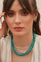 Linya Jewellery-Bono Turkuaz Büyük Kolye-Kolye-4-fleurdirect.live
