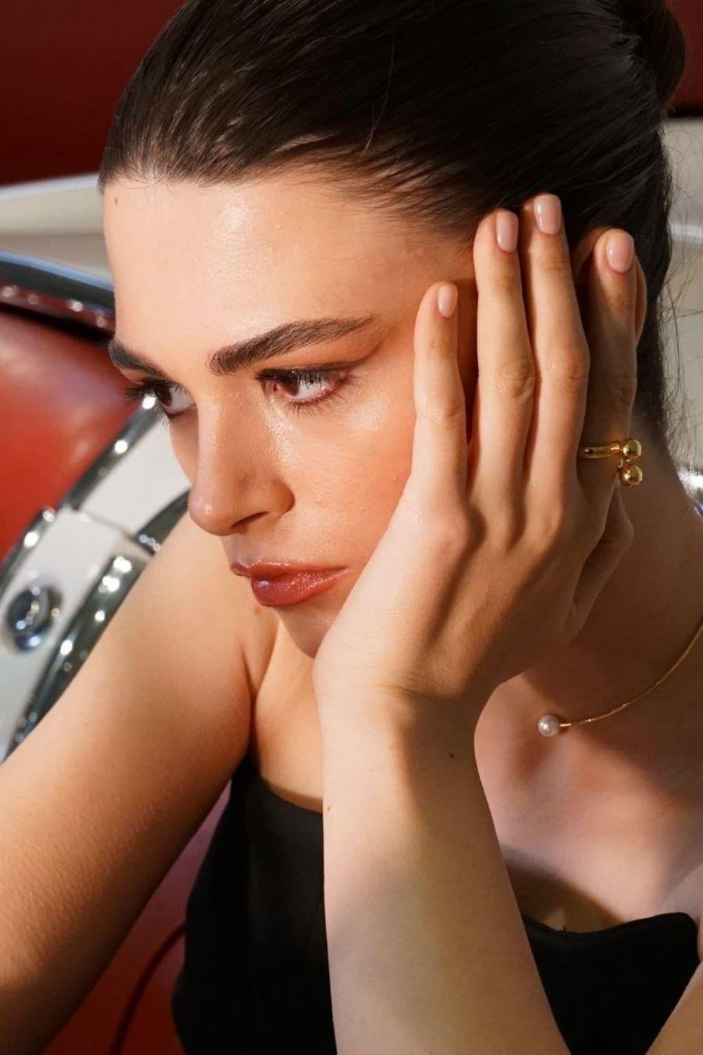 Linya Jewellery-Çift Topçuklu Yüzük Rose Gold-Yüzük-3-fleurdirect.live