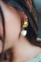 Linya Jewellery-Cora İncili Halka Küpe-Küpe-3-fleurdirect.live