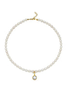 Linya Jewellery-Cosmic Büyük İncili Burç Kolye Beyaz-Kolye-1-fleurdirect.live