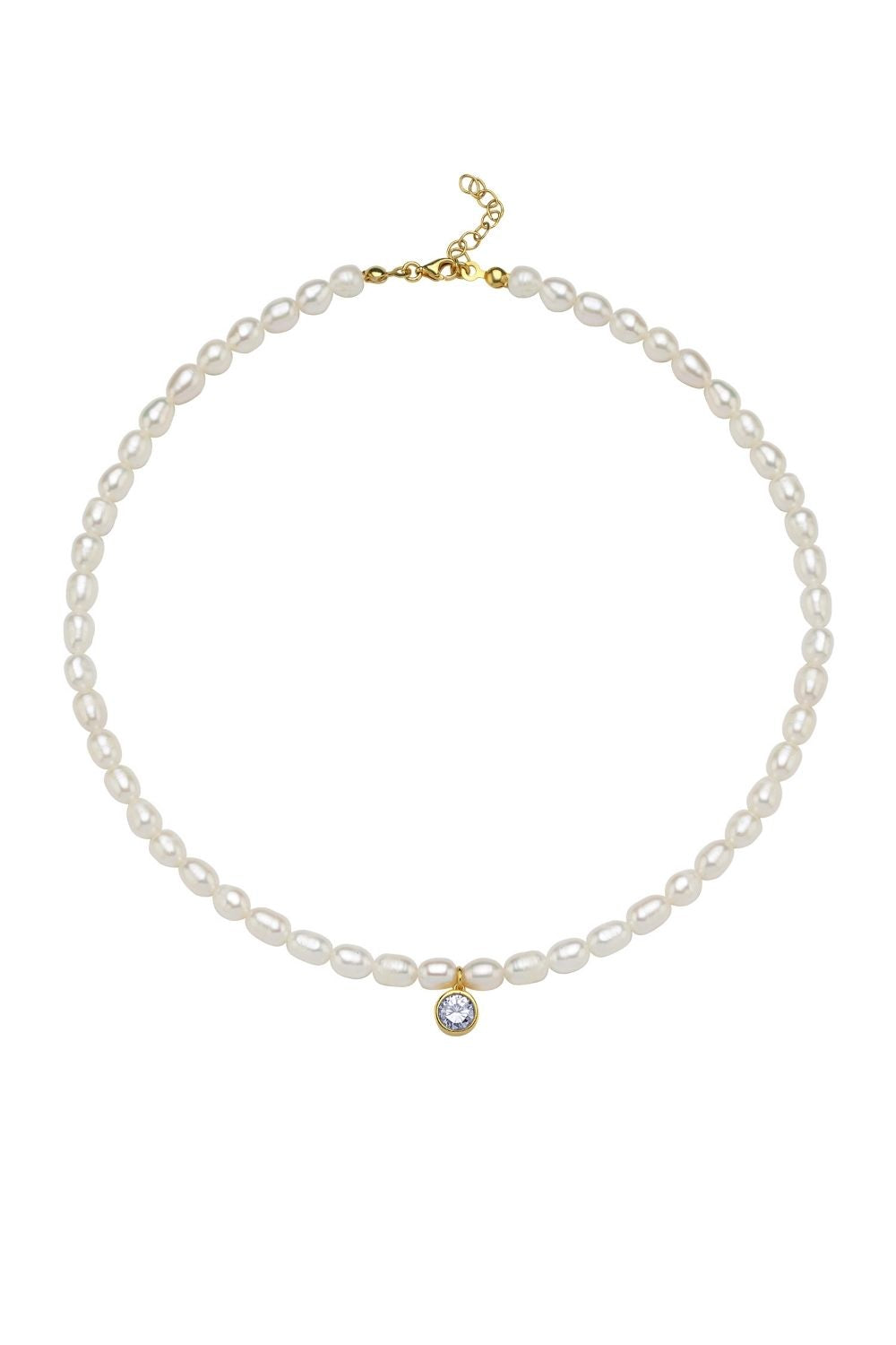Linya Jewellery-Cosmic Büyük İncili Burç Kolye Lila-Kolye-1-fleurdirect.live
