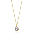Linya Jewellery-Cosmic Zincirli Burç Kolye Lila-Kolye-1-fleurdirect.live