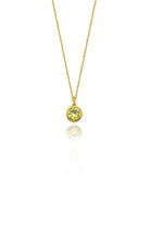 Linya Jewellery-Cosmic Zincirli Burç Kolye Sarı-Kolye-1-fleurdirect.live
