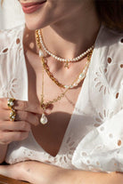Linya Jewellery-Dela Barok İnci Kolye-Kolye-2-fleurdirect.live