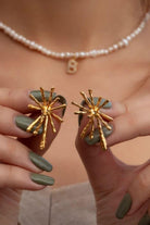 Linya Jewellery-Dera Büyük Küpe-Küpe-4-fleurdirect.live