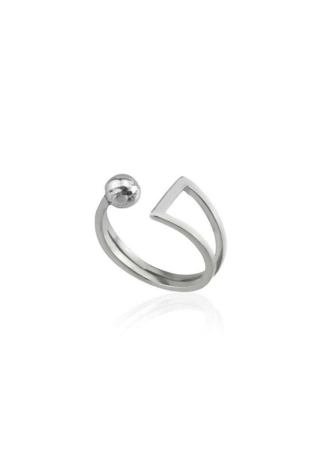 Linya Jewellery-Gümüş Top Yüzük-Yüzük-1-fleurdirect.live