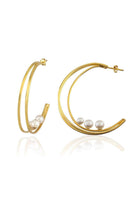 Linya Jewellery-İçi İncili Halka Küpe-Küpe-1-fleurdirect.live