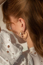 Linya Jewellery-İncili Mimari Küpe-Küpe-2-fleurdirect.live