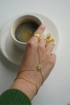 Linya Jewellery-Kutup Yıldızı Şahmeran Gold-Bileklik-3-fleurdirect.live