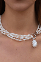 Linya Jewellery-Lara Çoklu Kum İnci Kolye-Kolye-3-fleurdirect.live