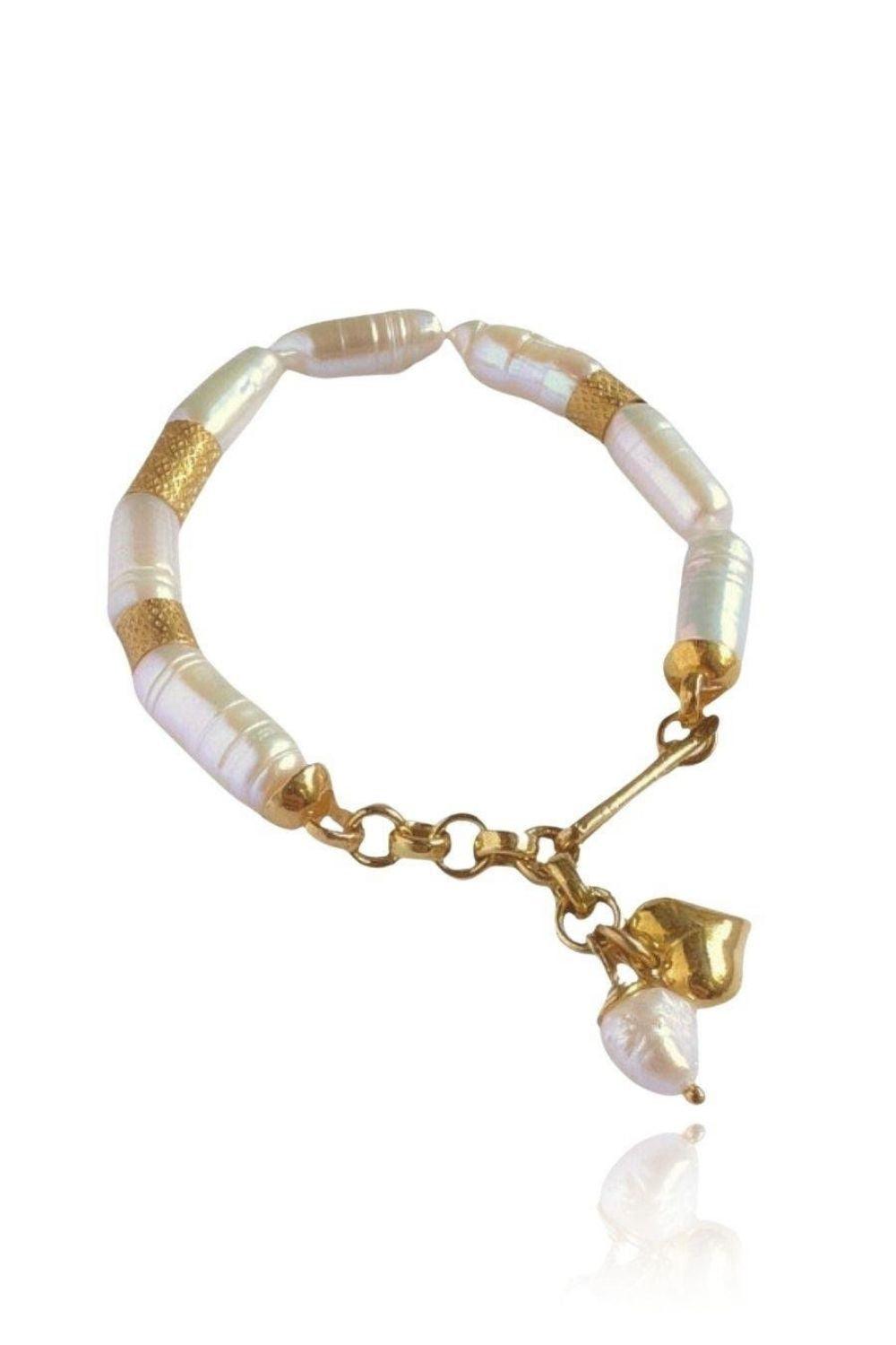 Linya Jewellery-Mari Barok İnci Bileklik-Bileklik-1-fleurdirect.live