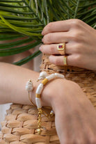 Linya Jewellery-Mari Barok İnci Bileklik-Bileklik-3-fleurdirect.live
