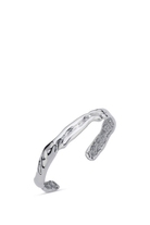 Linya Jewellery-Medusa İnce Kelepçe Bileklik Gümüş-Bileklik-1-fleurdirect.live