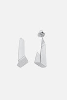 Linya Jewellery-Mera Asimetrik Halka Küpe-Küpe-1-fleurdirect.live
