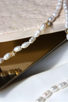 Linya Jewellery-Rometta Yıldızlı İnci Kolye-Kolye-4-fleurdirect.live