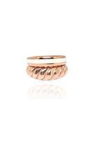 Linya Jewellery-Rosa Beyaz Mineli Yüzük Rose Gold-Yüzük-2-fleurdirect.live