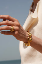 Linya Jewellery-Tina Büyük Midye Bileklik-Bileklik-6-fleurdirect.live