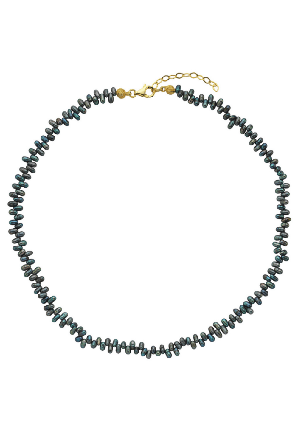 Linya Jewellery-Triton Asimetrik Siyah İnci Kolye-Kolye-1-fleurdirect.live