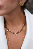 Linya Jewellery-Verta Hematit Taşlı Kolye-Kolye-3-fleurdirect.live