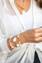 Linya Jewellery-Victt Barok İnci Kelepçe Bileklik-Bileklik-2-fleurdirect.live