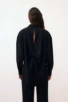 Lucentie-Aila Black Shirt-Bluz-1-fleurdirect.live