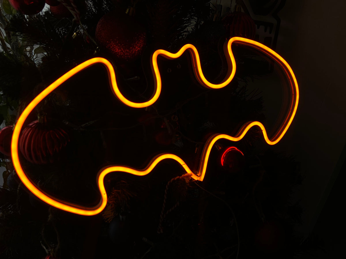Lujolab.-Batman Neon Aydınlatma-Duvar Süsü-4-fleurdirect.live