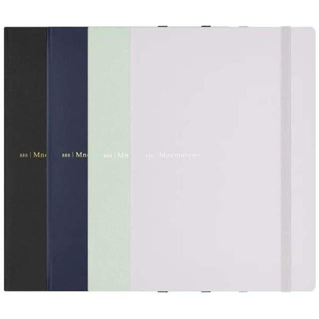 Maruman Mnemosyne Journal Sert Kapak A5 Noktalı Lacivert Defter N888-72