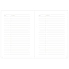 Maruman Mnemosyne Journal Sert Kapak A5 Noktalı Siyah Defter N888-05