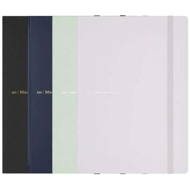 Maruman Mnemosyne Journal Sert Kapak A5 Noktalı Siyah Defter N888-05
